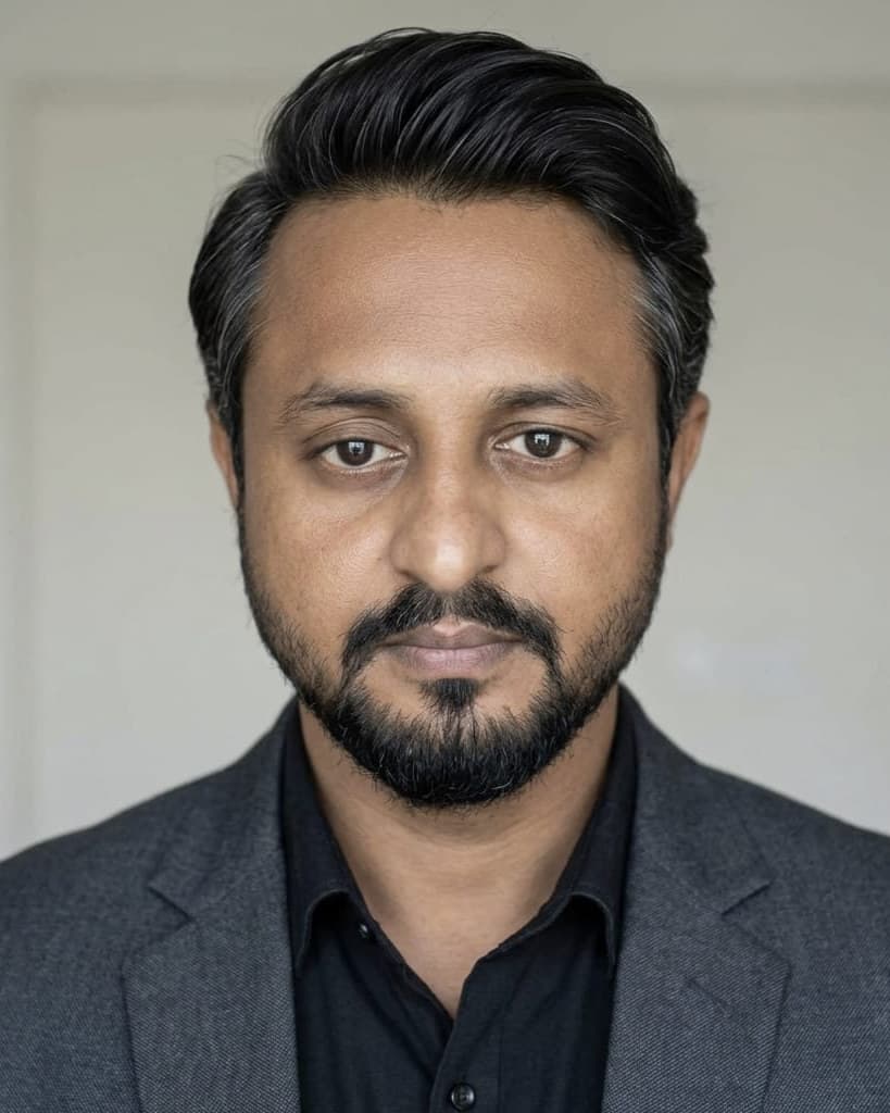 Shri Sachin Giraju Gawari, who runs Laxmi Enterprises today.